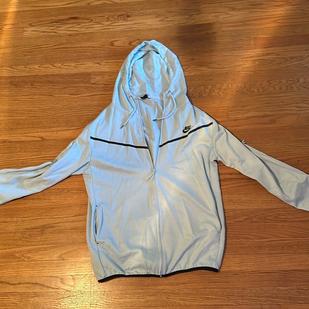 Light blue anime Tech suit XL comes with jacket and sweatpants